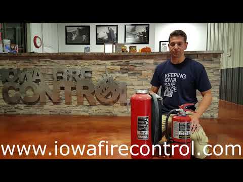 Cartridge operated versus stored pressure from lowa fire con...