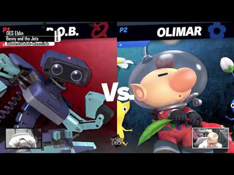 Ultimate at Side Deck #8 OES Eldin (Olimar) vs Benny and the Jets (R.O.B.)