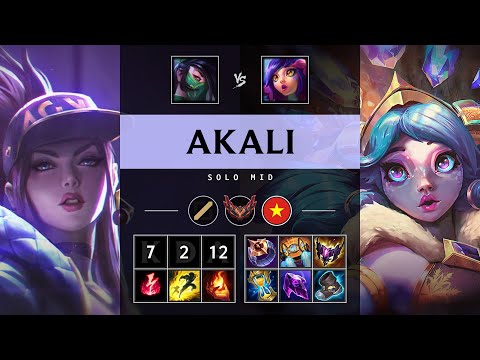 Akali Mid vs Neeko: Unstoppable - VN Grandmaster Patch 14.24