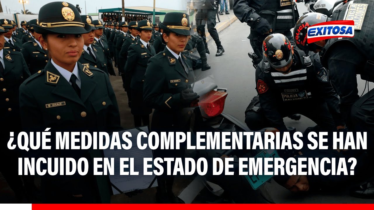 🔴🔵 Estado de emergencia en LIMA Y CALLAO aplicará NUEVAS MEDIDAS: ¿Cuáles son?