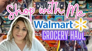 WALMART SHOP WITH ME & GROCERY HAUL | WHAT