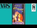 Opening Closing To Lady The Tramp 1985 UK VHS FANMADE