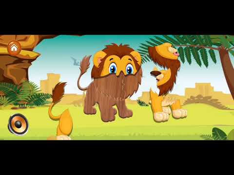Puzzle animals for kids Video