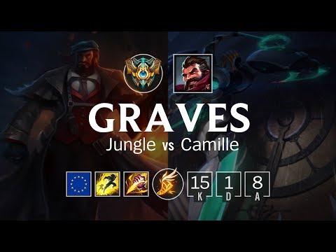 Graves Jungle vs Camille - EUW Challenger Patch 8.10