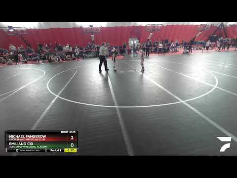 59 Lbs Cons. Round 3 - Emiliano Cid, Toss Em Up Wrestling Academy Vs Michael Fangerow, Lincoln-Way