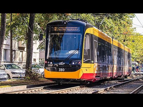 riding with Tram Line 2, from Knielingen Nord to Mühlburger Tor! #tram  #karlsruhe