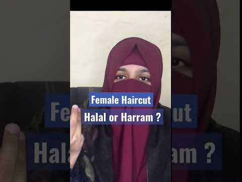 Female Haircut Halal or Haram ? #shorts #viral #haircut #islam