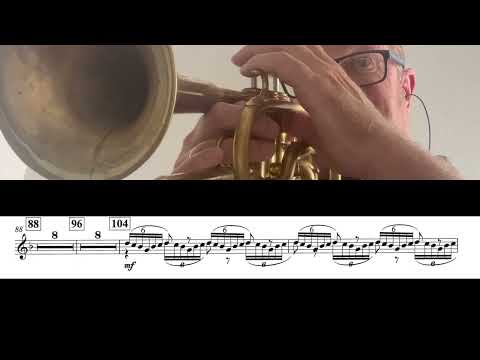 Solo Cornet isolation for "Fortune's Fool" by Stan Nieuwenhuis