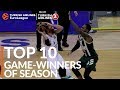 2018 19 Turkish Airlines EuroLeague Top 10 Game Winners
