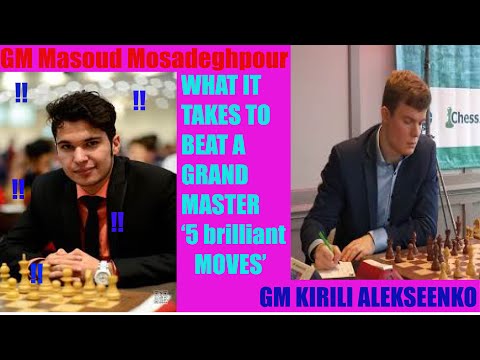 attack like a mad man | world junior championships | gm Mosadeghpour Masoud vs gm alekseenko kirill