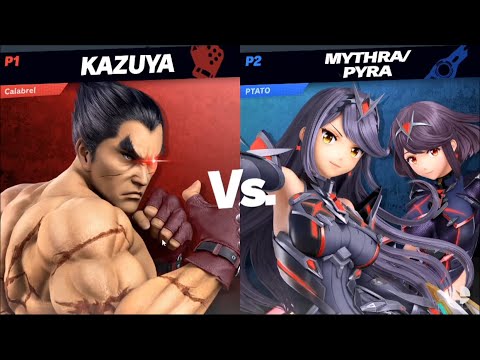 Calabrel (Kazuya) vs DarkP0tat0 (Mythra_Pyra, Dedede) - Smash Ultimate 12.0.0