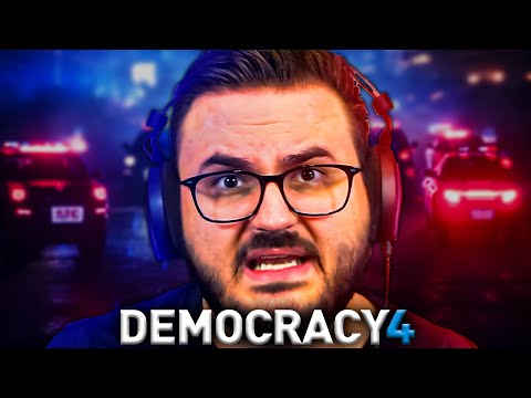 Staiy wants more police 🚨👮Democracy 4 - Episode 4
