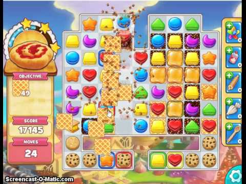 Level 695 Cookie Jam (no boosters)