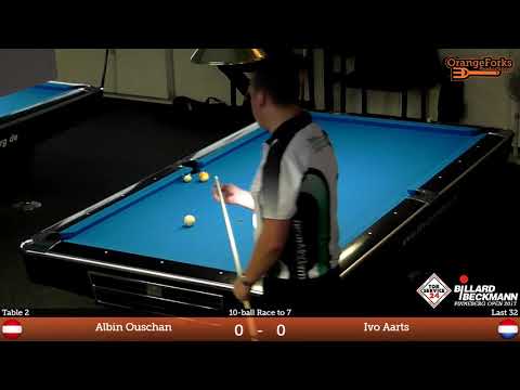 Albin Ouschan v Ivo Aarts | TOR SERVICE 24 / BILLARD BECKMANN | Pinneberg Open 2017