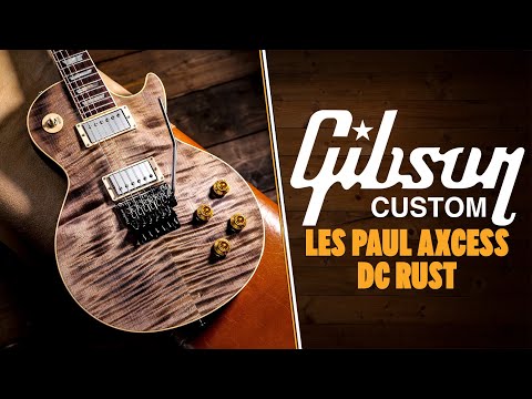 2024 Gibson Custom Shop Les Paul Axcess Standard Figured FR - DC Rust | USA Floyd Rose Tremolo Push/Pull Coil Split 3.83kg | CoA OHSC image 26