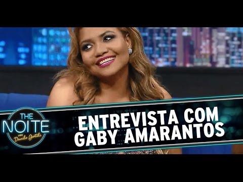 The Noite (03/09/14) - Entrevista com Gaby Amarantos