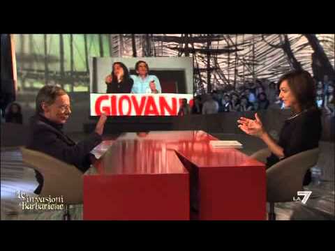 LE INVASIONI BARBARICHE 11/03/2011 - Daria Bignardi intervista Roberto Vecchioni