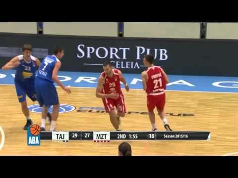 ABA Liga 2015/16 highlights: Tajfun - MZT Skopje Aerodrom R12 (29.11.2015)