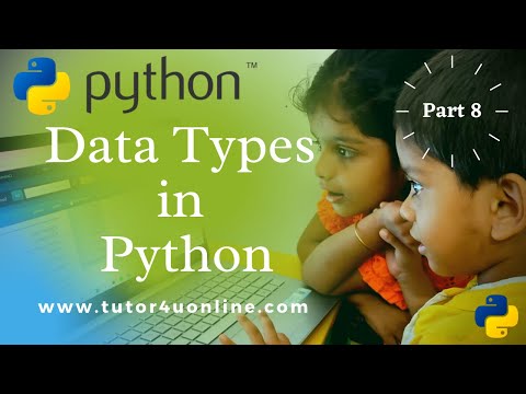 Data Types In Python Part 8 Python Pythonbasics Pythondatatypes Onlinetuition Tutor4uonline