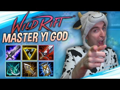 WILD RIFT MASTER YI GOD HAS ARRIVED - COWSEP