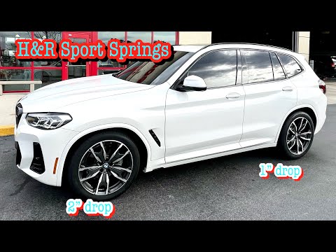H&R Sport Springs Install on the BMW \ud83d\ude32