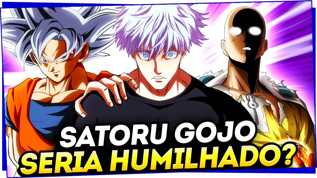 SATORU GOJO vs SAITAMA, GOKU, MAKIMA E LUFFY! QUEM VENCERIA NUMA BATALHA?