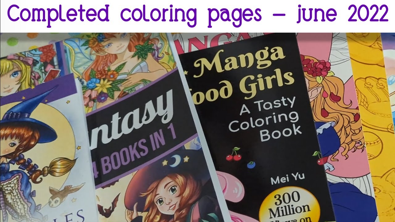 Completed Coloring Pages | July 2022