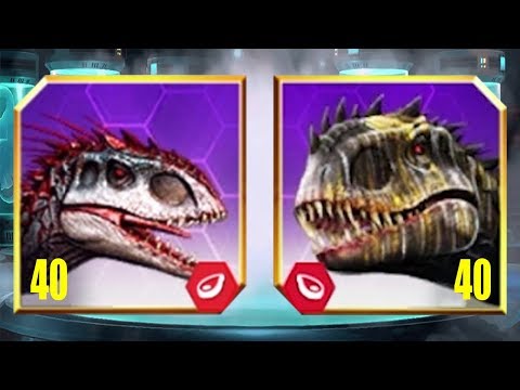 INDOMINUS REX Vs INDOMINUS REX GEN 2 - Jurassic World The Game