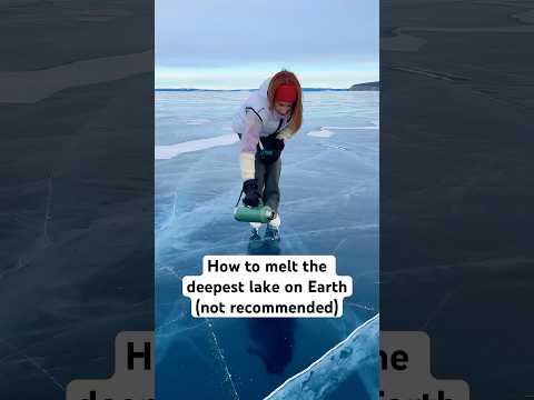 DON’T waste your time watching THIS 😮 #baikal #siberia #ice #water #asmr #oddlysatisfying