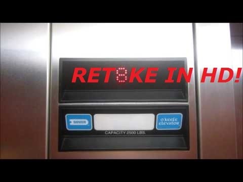 RTT in HD!  Dover Impulse traction elevators at Hilton Garden Inn, Downtown Omaha NE