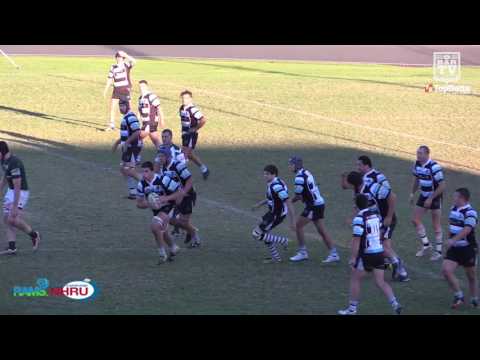 2016 NHRU Round 10 Premier 1 Highlights - Merewether Carlton v Nelson Bay Gropers