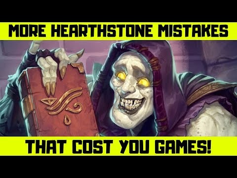 More Mistakes in Hearthstone that cost you games