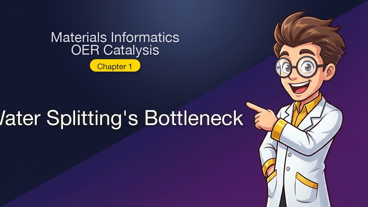 Water Splitting's Bottleneck
