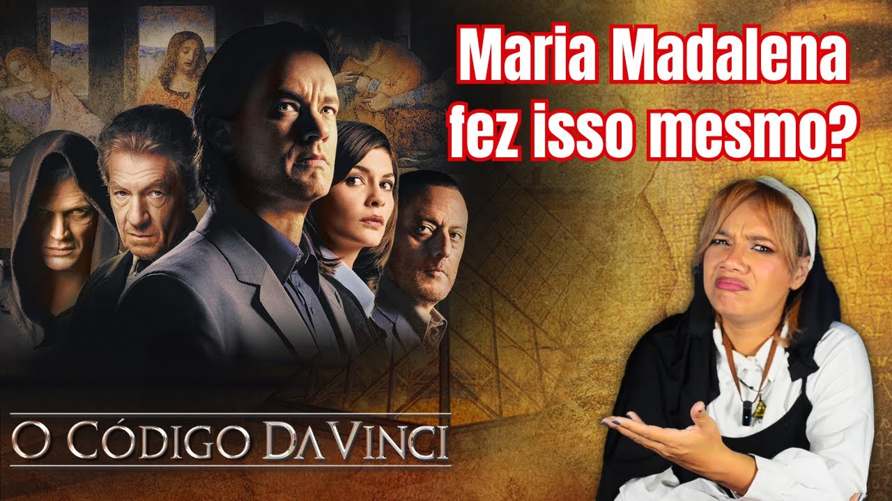 O SURTO COLETIVO que foi esse filme! Aprenda a IDENTIFICAR FAKE NEWS com o filme O Código da Vinci