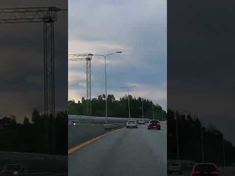 Driving DRAMMEN to OSLO - Norway 🇳🇴 #Shorts