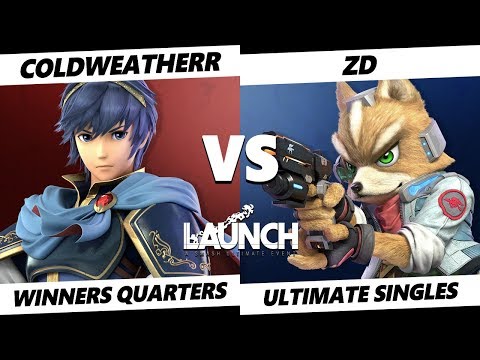 The Last Launch - Coldweatherr (Marth) Vs. ZD (Fox) SSBU Winners Quarters