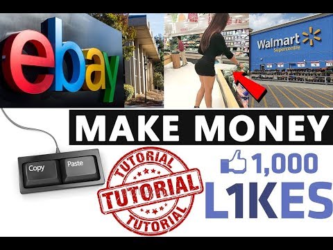 Copy & Paste make money on Walmart