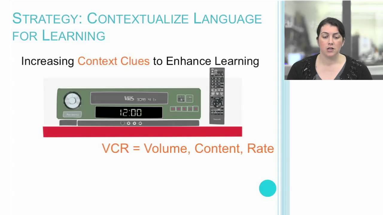Contextualize Language for Learning (ILS: Module 06)