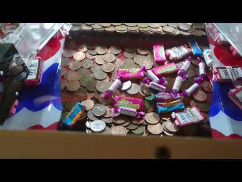 Playing The Super Sonic Coin Pusher In The Arcades At Drayton Manor