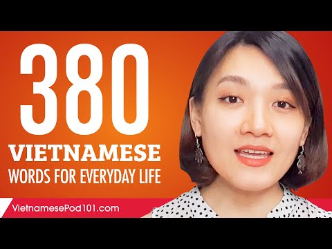380 Vietnamese Words for Everyday Life - Basic Vocabulary #19