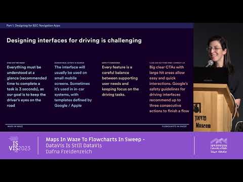ISVIS2023 -  Dafna Freidenreich: Maps in Waze to Flowcharts in Sweep - DataVis is still DataVis
