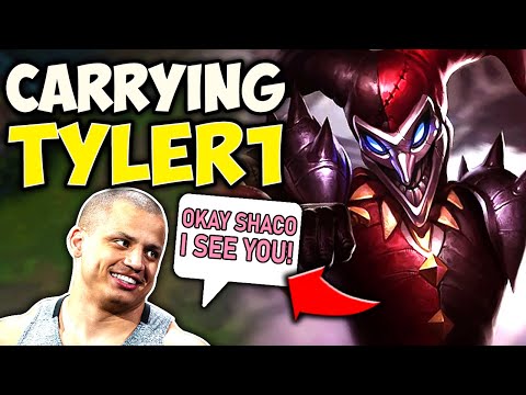 I Found Tyler1 in Solo Queue and Carried him with my Shaco