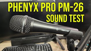 Can a Budget XLR Mic Compete? | Phenyx Pro PM-26 vs Rode PodMic