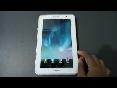 samsung tablet GT P3100 wallpaper setting, set wallpaper from gallery