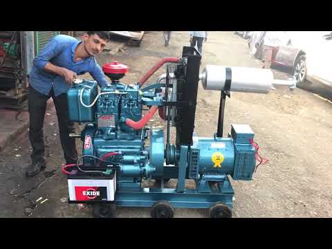 15 kW Low Noise Bajaj-M Diesel Generator Set