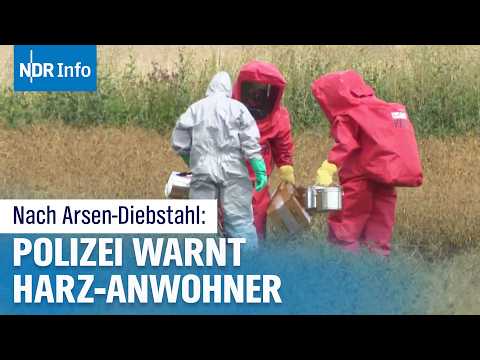 Giftiges Arsen im Harz: Einbruch in Fabrik sorgt für Gefahr und Feuerwehr-Großeinsatz | NDR Info
