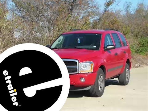 etrailer | DIY Install: Curt Trailer Hitch Receiver on your 2006 Dodge Durango