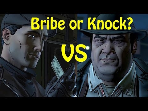 Bribe or Knock Detective Bullock + Gordon Reaction - Every Single Choice - The Enemy Within Ep3