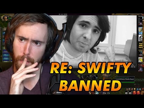 Asmongold reacts to Athene RE: Swifty Banned