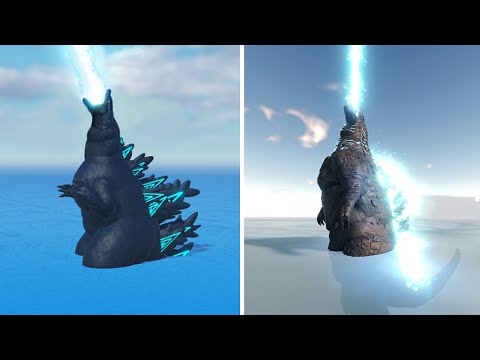 GODZILLA 2019 The Kaiju War VS GODZILLA 2019 Kaiju Universe - COMPARAÇÃO